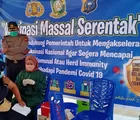 Polisi di Kampar Gelar Vaksinasi Massal untuk Masyarakat