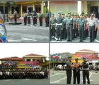 Dandim Pekanbaru Pimpin Apel Sinergitas TNI-Polri