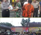 Danramil 06 Siak Hulu Hadiri Pisah Sambut Kapolsek Siak Hulu