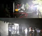 Empat Rumah Terbakar