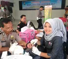 Polres Kampar Gelar Donor Darah