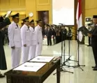 Dilantik, Bupati dan Wabup Rokan Hulu Periode 2016-2021