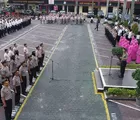 328 Personel Polda Riau Naik Pangkat