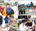 Dapat Sembako, Petugas Kebersihan Bersyukur