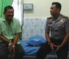 Dapat Kunjungan Wakapolresta, Iptu Ikhsan Tersenyum
