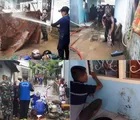 Ratusan Personel Gabungan Bersihkan Sisa Lumpur Banjir Padang
