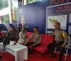 Cek Kesehatan bagi Petugas Pengamanan Lebaran Polres Bukittinggi