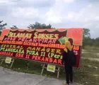 Jadwal Pelantikan Belum Pasti, Papan Bunga Ucapan Selamat untuk Gubri Mulai Bermunculan