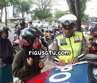 Hari ke-13, Satgas Gakkum Ditlantas Polda Riau Tilang 209 Pelanggaran