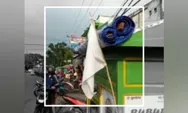 Aturan PPKM COVID-19 Berdampak, Para Pedagang dan Pelaku Pariwisata di Puncak Bogor Kibarkan Bendera Putih