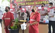Transaksi Lewat Medsos, Polrestabes Semarang Ciduk 2 Pengedar Ganja