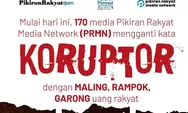 172 Pimpred PRMN Ganti nama Koruptor dengan Maling  Rampok, Garong Uang Rakyat