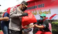 Alumni Akpol Tahun 1992 Batalyon Pratisara Wirya Gelar Baksos di Kelurahan Lamper