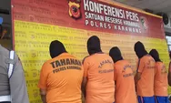 Polres Karawang Cokok Pelaku Begal dan Spesialis Pembobol Minimarket