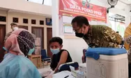 Warga Senang dan Antusias Mengikuti Gebyar Vaksinasi di Limo Kota Depok