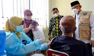 Gebyar Vaksin Hari Kedua di Kecamatan Cipayung Kota Depok Lampaui Target