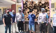 Satreskrim Polres Lebak Berhasil Ungkap Kasus Illegal Logging di Wilayah Lebak