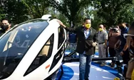 Menteri BUMN Erik Tohir Coba Kabin Taksi Terbang, Rudy Salim Masih Urus Regulasi