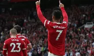 Cristiano Ronaldo Cetak 2 Gol di Laga Debutnya Bersama Manchester United