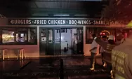 Bangunan Dapur Restoran di Food Court Paskal 23 Terbakar, Karyawan Panik