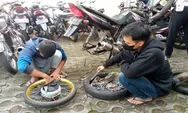 Satlantas Karanganyar Razia Kendaraan dengan Knalpot Brong. 29 Motor Diamankan