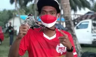 Bermula  Selancar Untuk Penyelamatan Laut, Irawan Dani dari Bantul Justru Sabet Medali Perak PON XX Papua