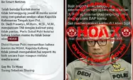 Kapolda Kalimantan Tengah Irjen Pol Dr Dedi Prasetyo Ancam TNI, Konten Meme Adalah hoaks