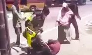 Usai Kasus Polisi Banting Mahasiswa, Kini Viral Oknum Polantas Aniaya Warga