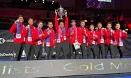 Indonesia Kembali Cetak Sejarah dengan Memboyong Piala Thomas Cup 2020
