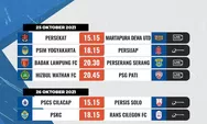 Catat! Jadwal Liga 2 Pekan Kelima di Hari Senin Tanggal 25 Oktober 2021