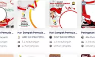 15 Link Twibbon Hari Sumpah Pemuda 2021 yang Dapat Dibagikan Di Media Sosial Berikut Cara Membuatnya