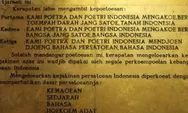 Isi  Teks Sumpah Pemuda  Beberapa Kali Pernah Mengalami  Perubahan