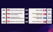 Babak 32 Besar Yonex French Open 2021, Berikut Line-Up Pemain Indonesia