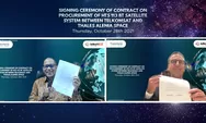 Telkom Teken Kerjasama dengan Thales Alenia Space Bangun Satelit Baru