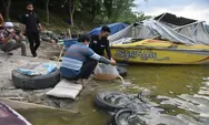 Hari Sumpah Pemuda, SMI Semarang Tebar Benih Ikan di Waduk Jatibarang