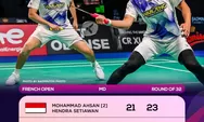 Hasil Pemain Indonesia Pada Babak 32 Besar Yonex French Open 2021