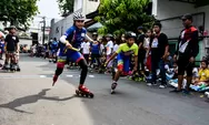 Peringati Hari Sumpah Pemuda, Warga di Miroto Gelar Lomba Sepatu Roda