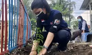 Dukung Program Lingkungan Hidup Kota Tangerang, PMI Kota Tangerang Gandeng Sibat Balendung Tanam Tumbuhan TOGA