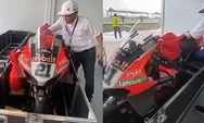 Setelah Viral Video Unboxing Motor Balap untuk WSBK, Bos Ducati Murka, Pemilik Video Minta Maaf