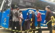 Foto: Bus TransJakarta Jurusan Poris Plawad Tangerang - Bunderan Senanyan Jakarta Kembali Beroperasi  
