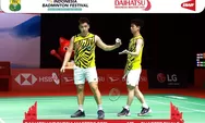 Daihatsu Indonesia Masters 2021: Duel Sengit Perang Saudara, Kevin-Marcus Melaju ke Semifinal