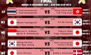 Line-Up Babak Final Daihatsu Indonesia Master 2021: Marcus Gideon – Kevin Sanjaya Melaju ke Final
