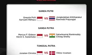 Line-Up Pertandingan Semi Final Indonesia Open 2021 : 3 Wakil Indonesia Lolos