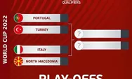 Portugal  Berpotensi Jumpa Italia  Pada Play-Off Perebutkan Satu Tiket Piala Dunia 2022