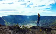 Pesona Gunung Tambora dengan Salah Satu Kaldera Terluas di Dunia