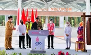 Resmikan Bandara Ngloram, Jokowi : Aktivitas Ekonomi Jadi Makin Baik