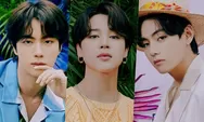 Jin, Jimin dan V BTS Raih Puncak Brand Reputasi Kategori Member Boygrup Desember 2021