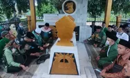 Hadiri Muktamar NU Ke 34, Rombongan PCNU Kabupaten Bogor Ziarahi Makam Raden Intan II