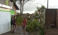 Angin Kencang Rusak  Puluhan Rumah Warga Lereng Sumbing