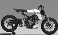 Begini Tampilan Yamaha XSR 155 yang Dimodif Hendra Cahyono dengan Konsep 'Modern Flat Track'